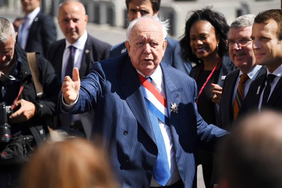 Il sindaco di Marsiglia Jean-Claude Gaudin
